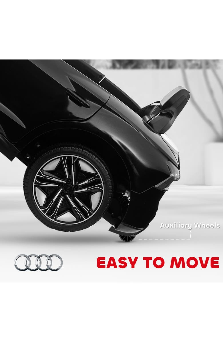 Aosom Kids Electric Car, 12V, Remote Control, Alternate, color, Black