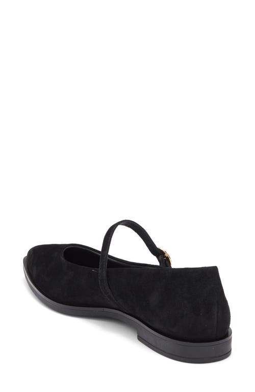 Paul Green Carla Mary Jane Flat In Black