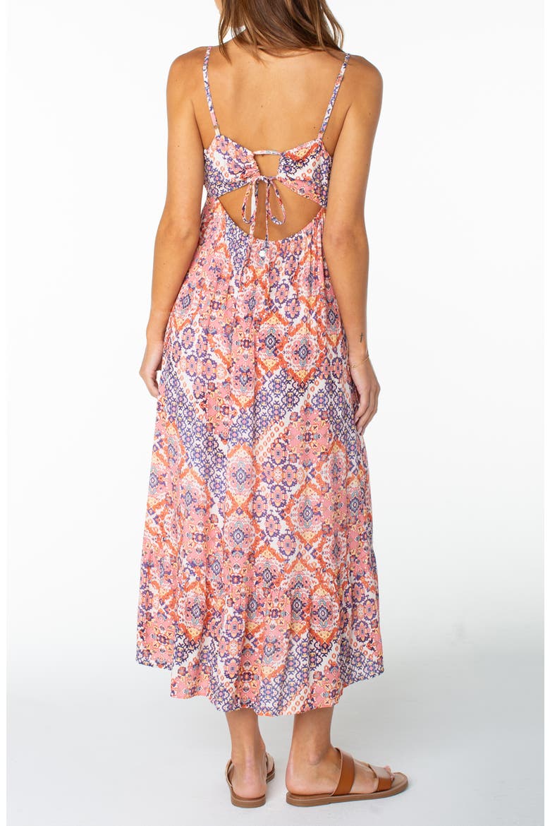 Warm Rays Midi Dress, Alternate, color, SPICE ROUT