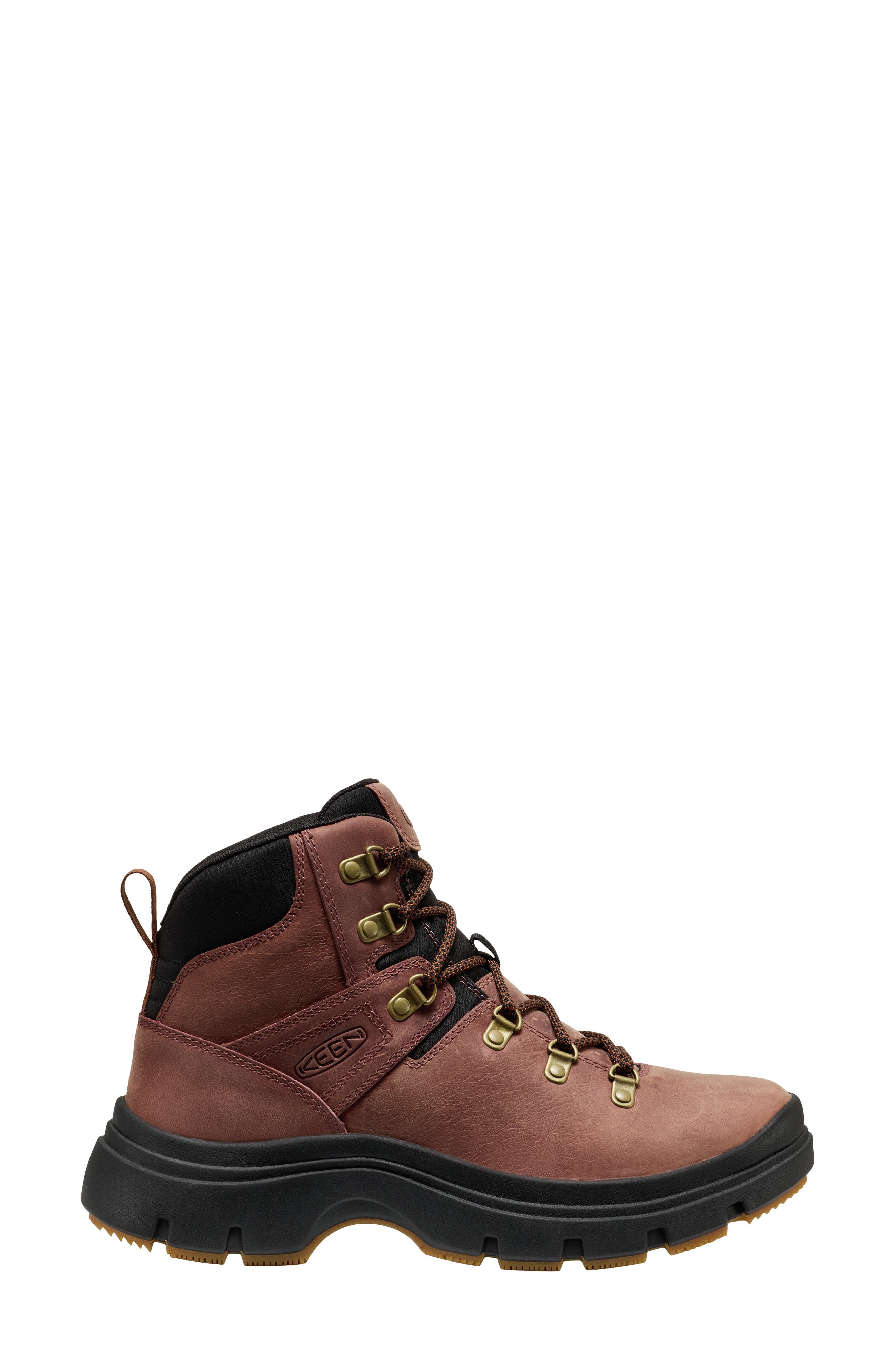 Pyrenees Leather Hiking Boot, Alternate, color, NUTMEG