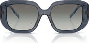 Tory Burch 54mm Irregular Sunglasses