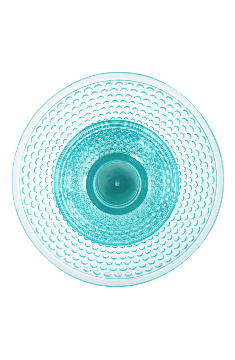 Gibson Home Plastic Bowl Set with Serving Bowl, Alternate, color, Crystal Blue