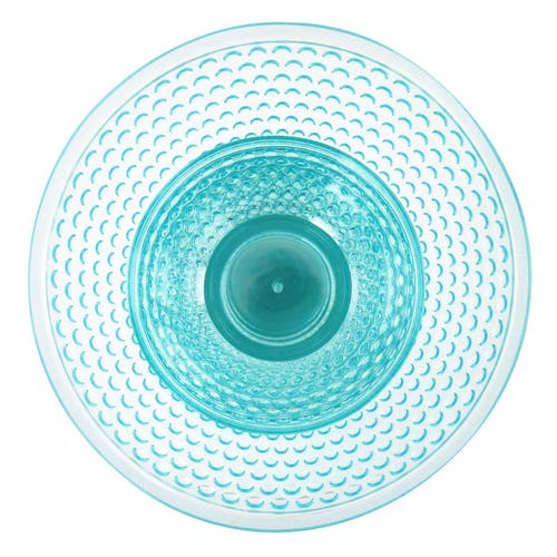 Gibson Home Plastic Bowl Set With Serving Bowl In Light Blue In Blue