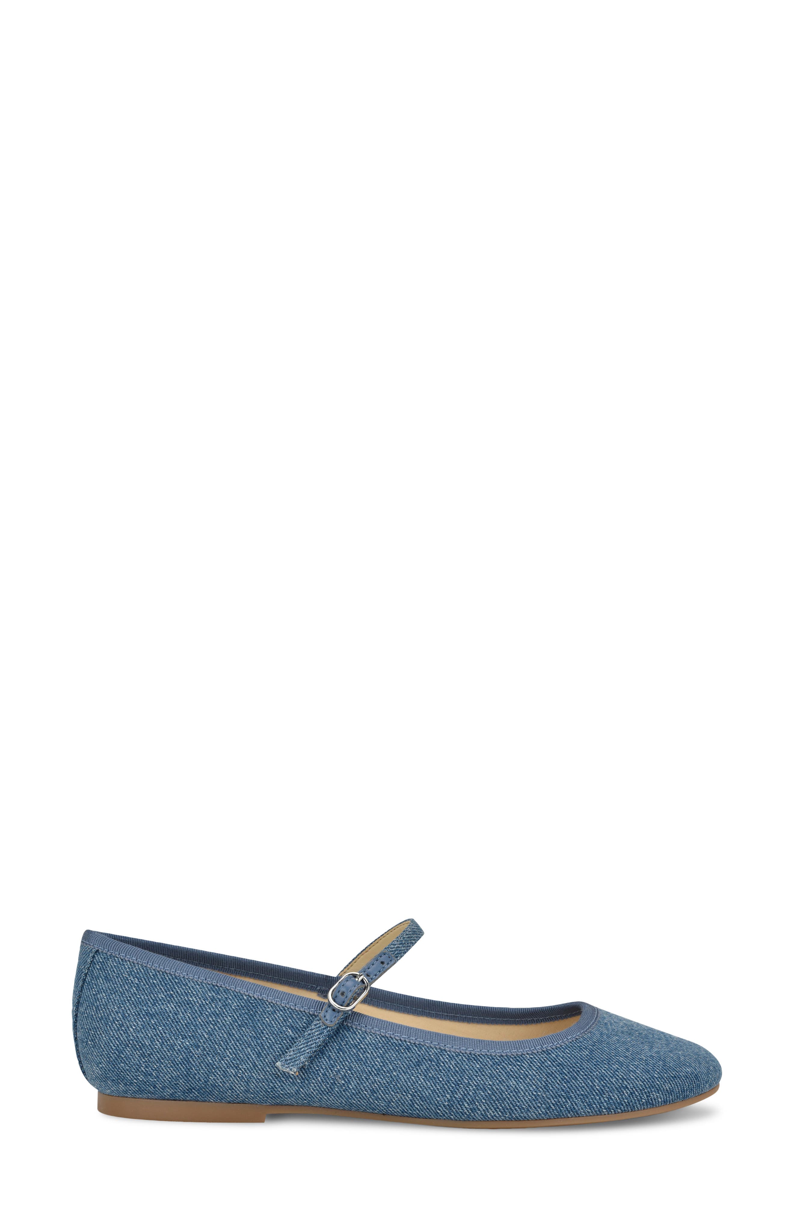 Nine West Ewind Mary Jane Flat, Alternate, color, Mbl01