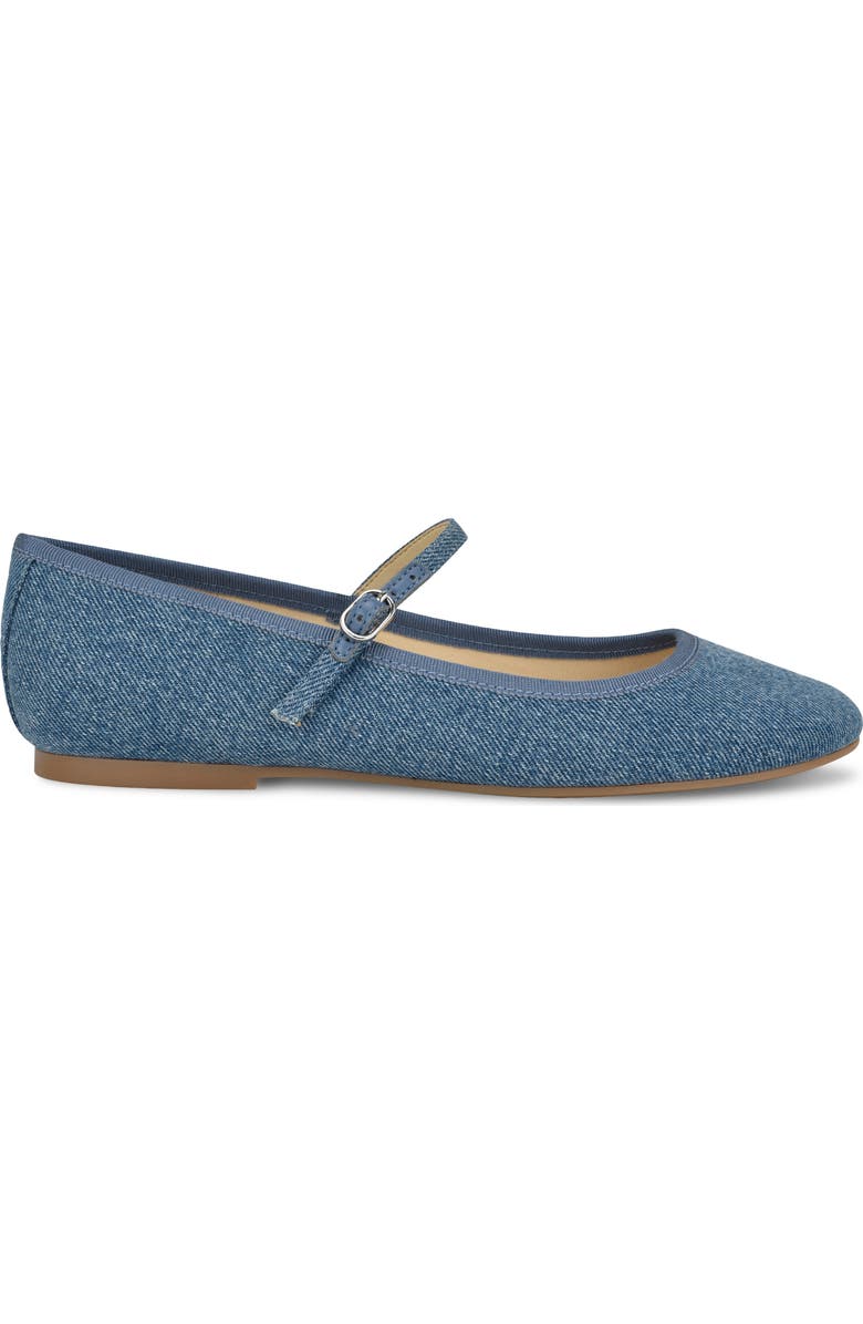 Nine West Ewind Mary Jane Flat, Alternate, color, Mbl01