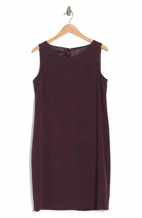 Akris Silk Blend Solid Shift Dress