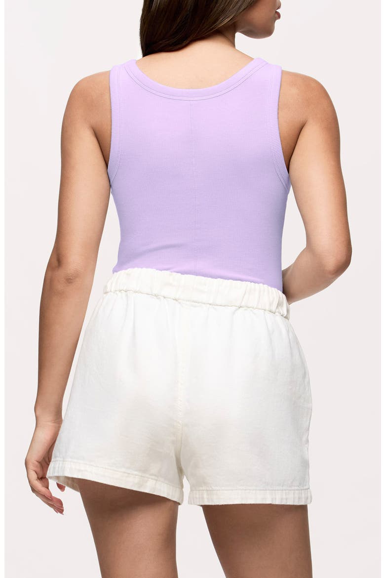 Slinky Rib Knit Stretch Modal Jersey Tank, Alternate, color, ORCHID