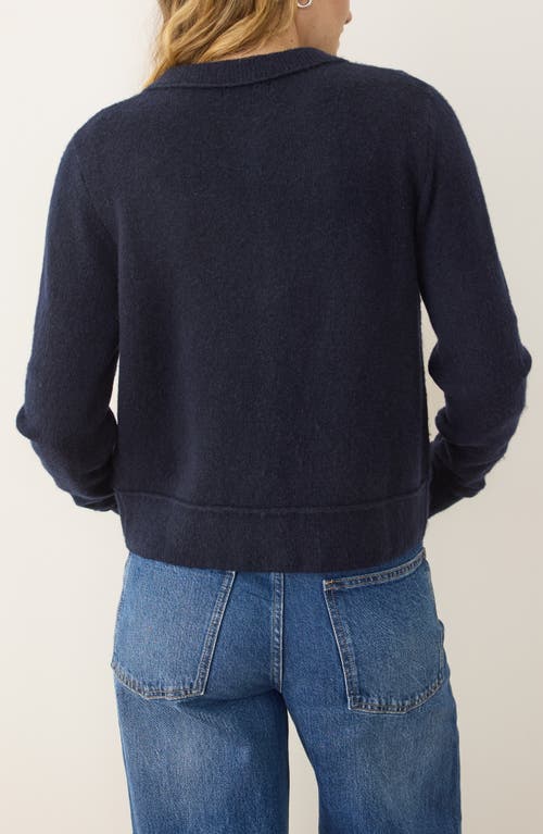 Marine Layer Sausalito Cardigan In Blue
