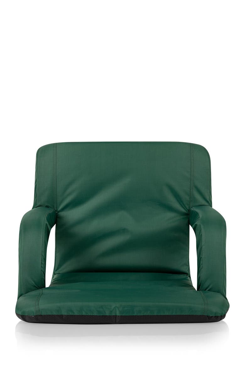 Picnic Time Ventura Portable Reclining Stadium Seat, Alternate, color, Green