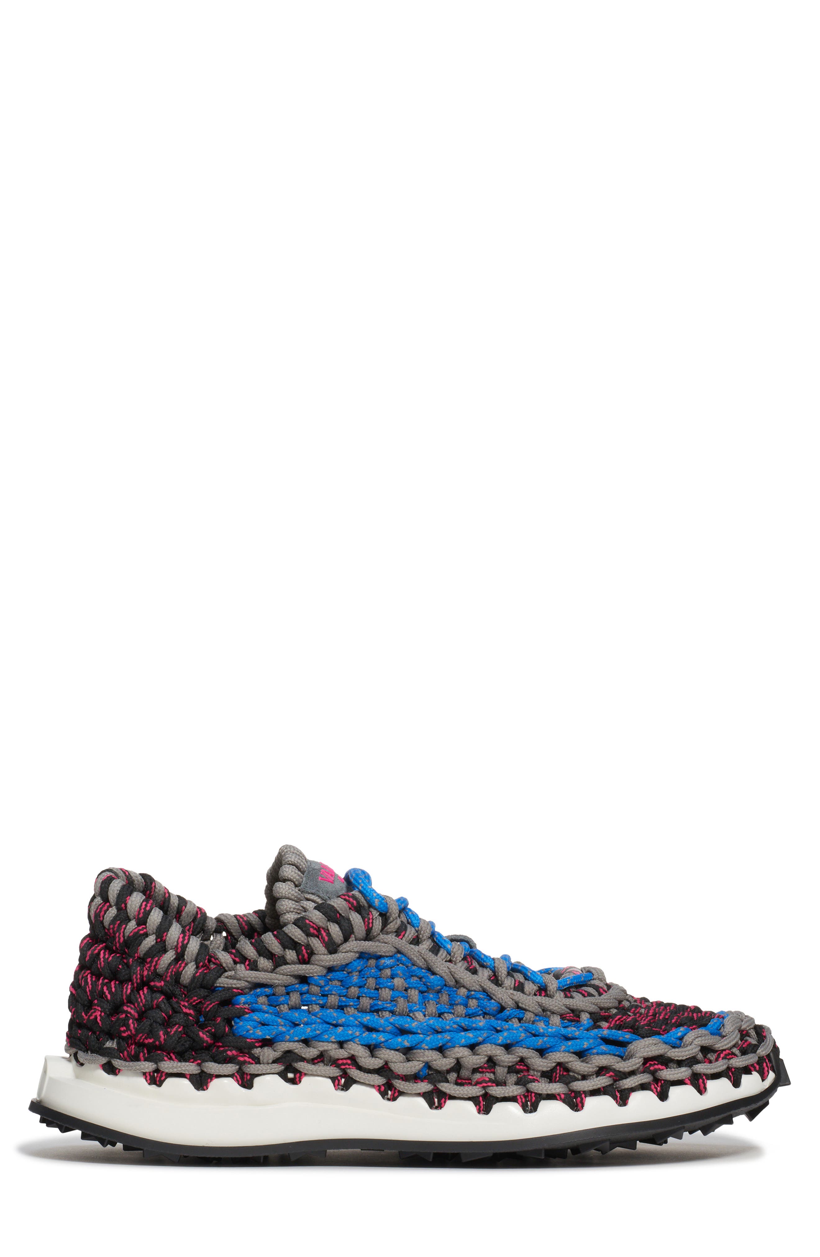 Valentino Garavani Crochet Low Top Sneaker, Alternate, color, 