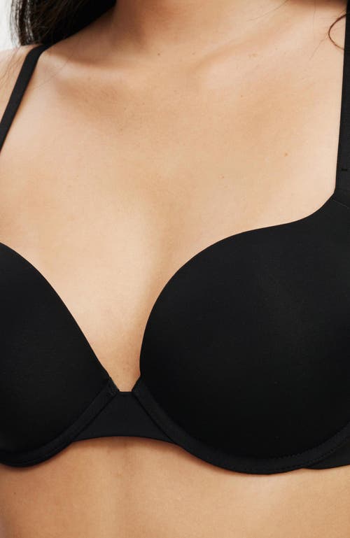 Cotton On Body Ultimate Comfort Push Up2 T-shirt Bra In Black