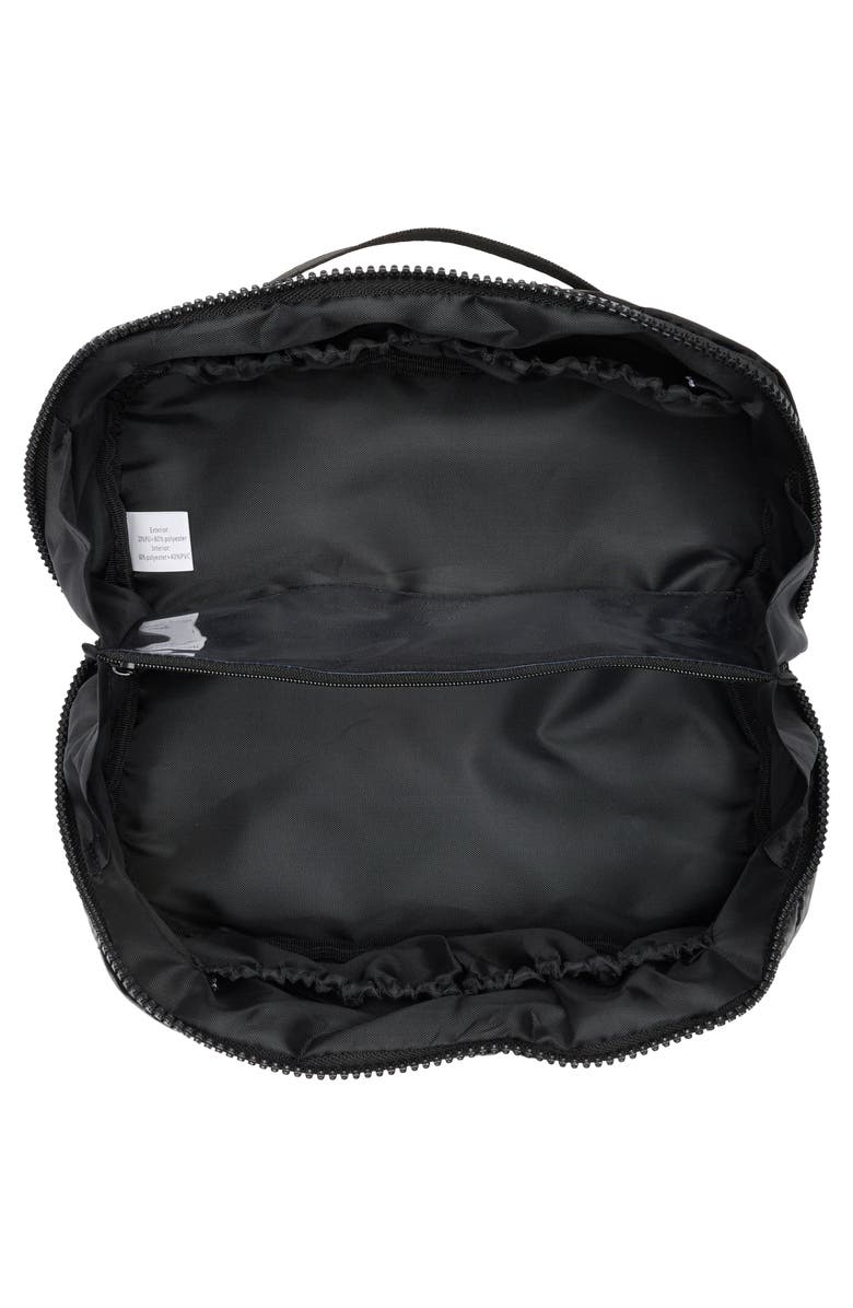 MYTAGALONGS Khatie Large Cosmetic Case, Alternate, color, Black