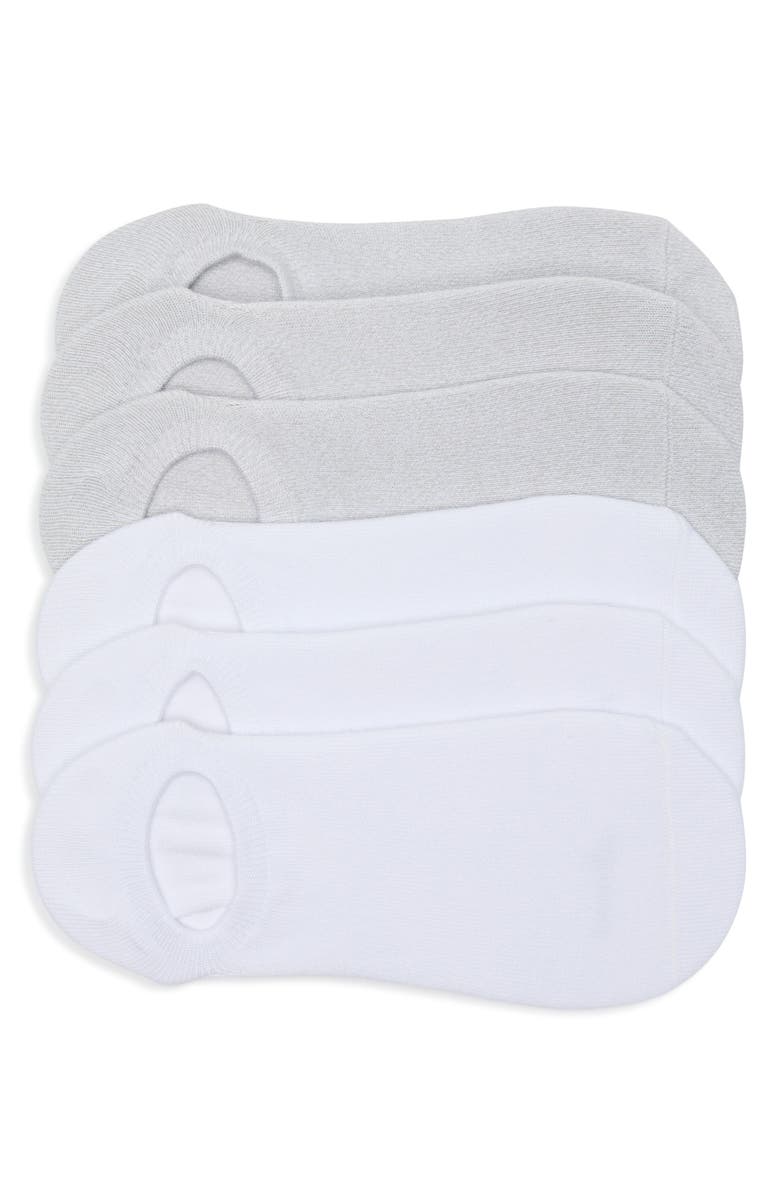 Lemon 6-Pack Ankle Socks, Main, color,