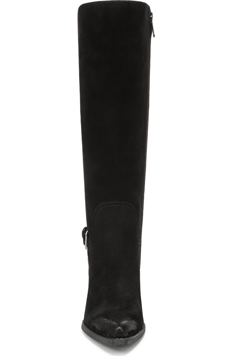 Sam Edelman Wren Buckle Knee High Boot, Alternate, color, Black
