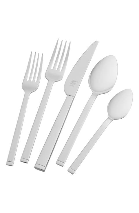 Squared 45-Piece Flatware Set