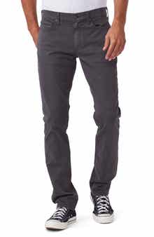 PAIGE Federal Slim Straight Leg Twill Pants