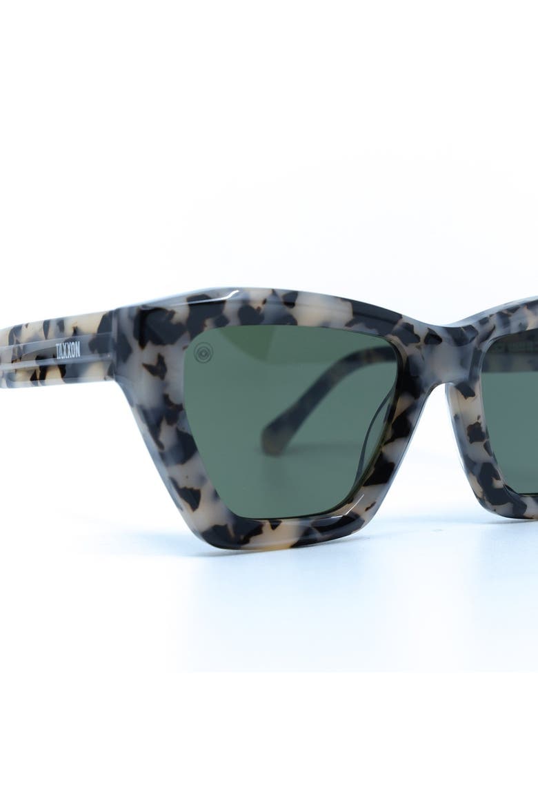 Osca Cream Sunglasses, Alternate, color, Green