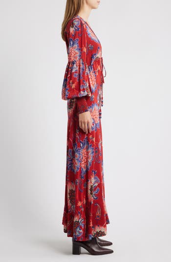 Luang Long Sleeve Maxi Dress