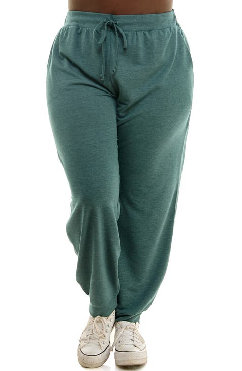 Drawstring Joggers (Plus Size)