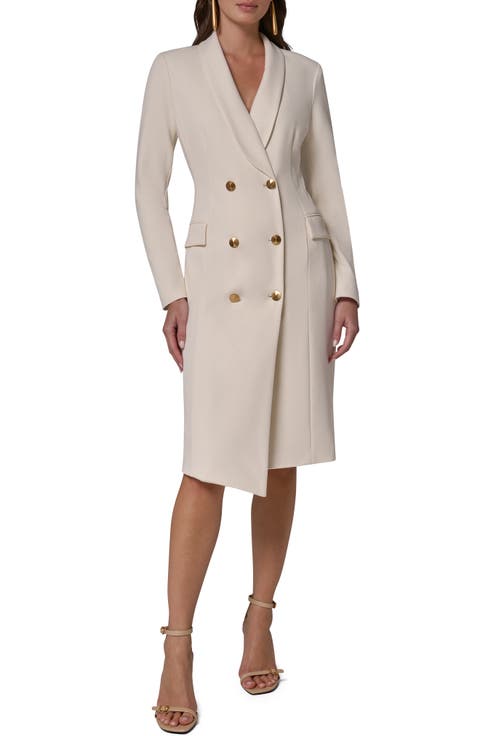 Double Breasted Blazer Dress