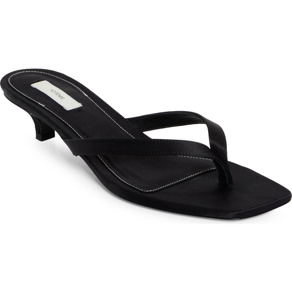 TOTÊME TOTEME KITTEN HEEL FLIP FLOP