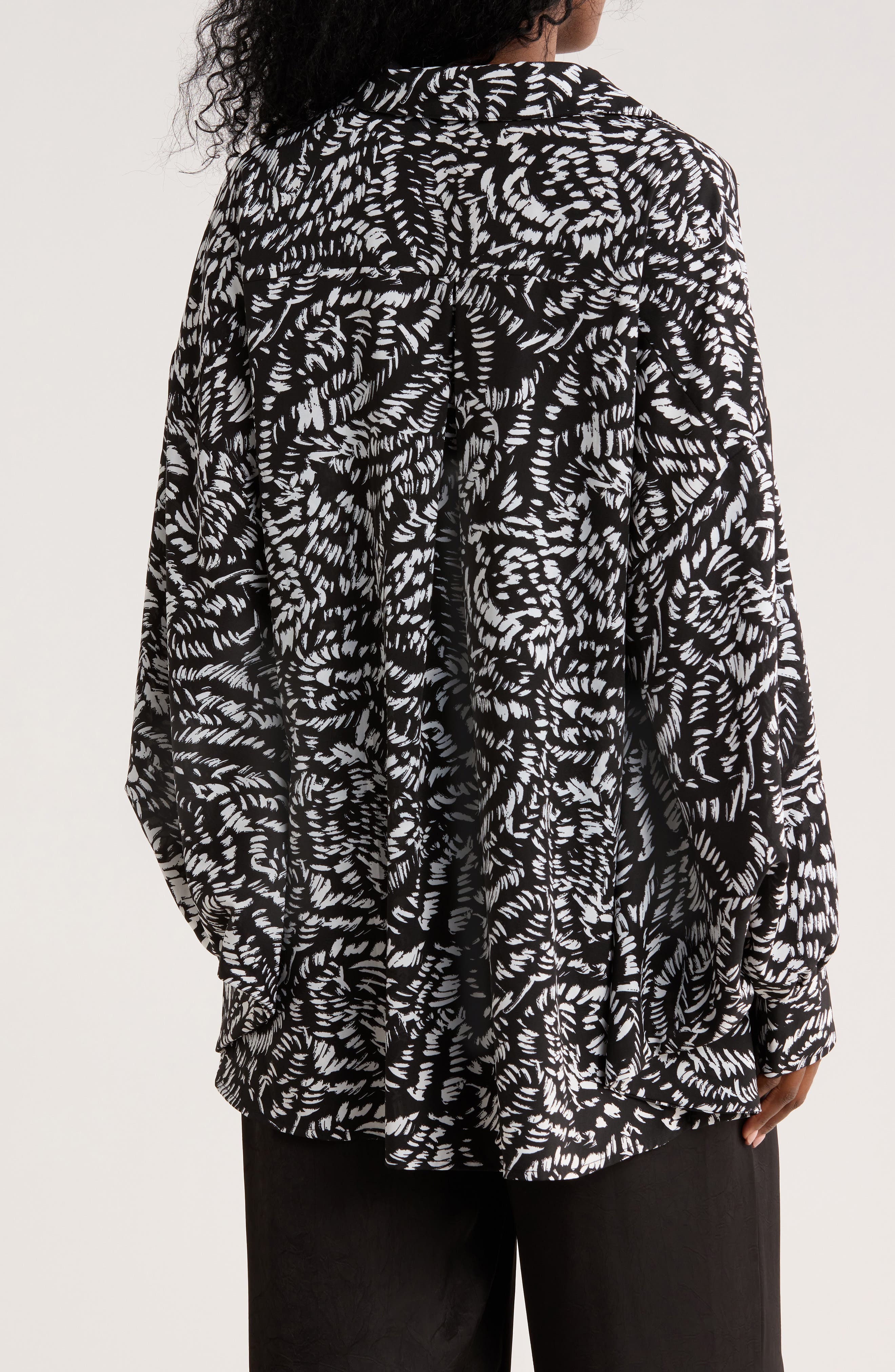 Cocoon Button-Up Shirt - image 2