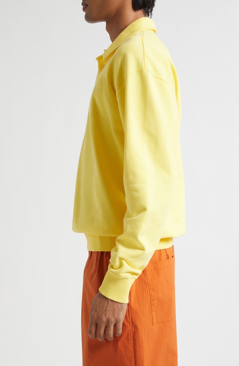 JW Anderson Rugby Long Sleeve Polo Sweatshirt, Alternate, color,