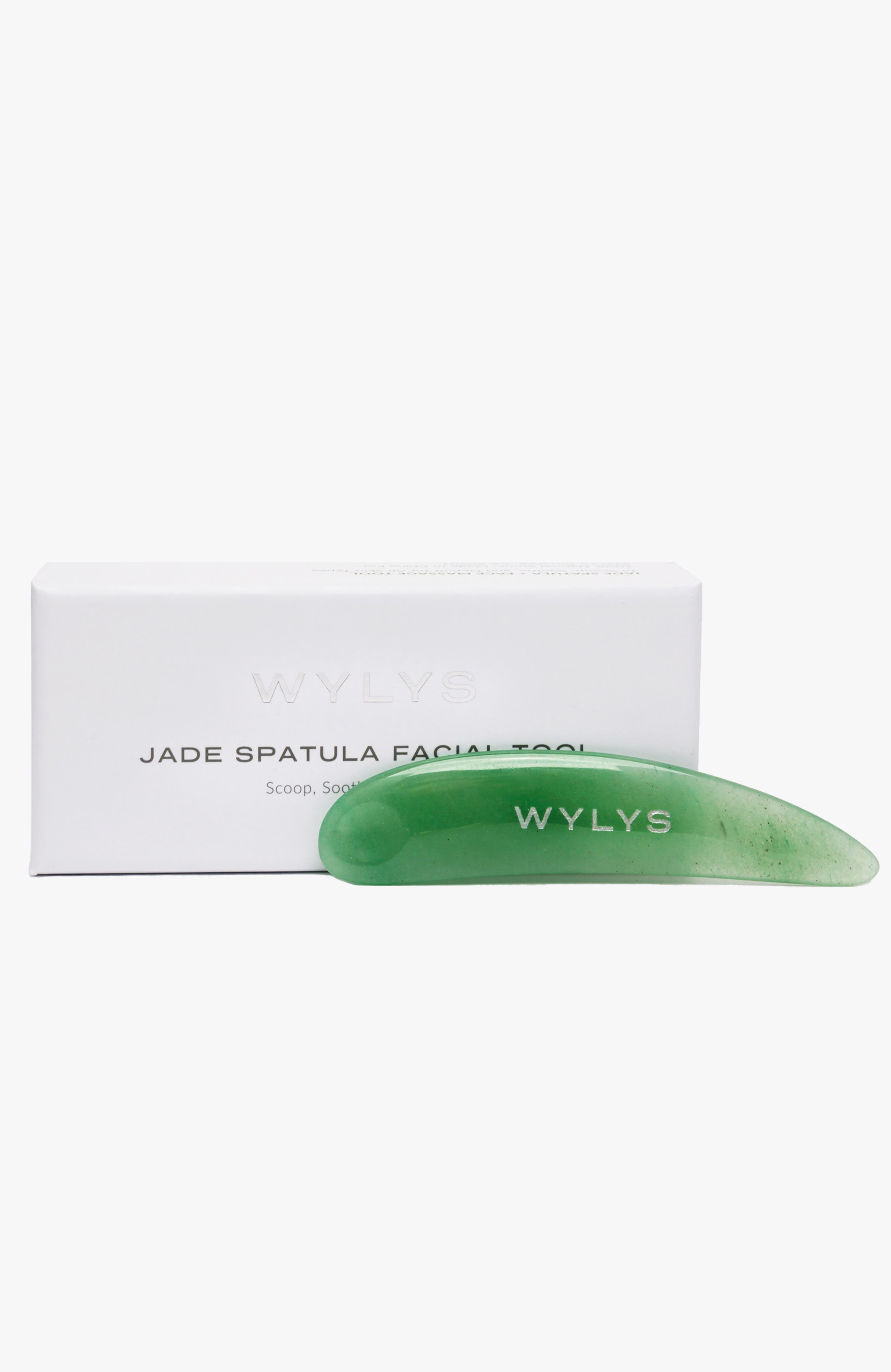 WYLYS Jade Spatula Facial Tool in None 