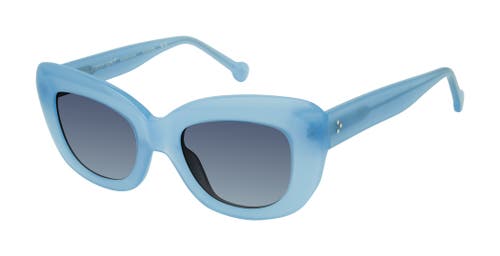 Colors In Optics Sienna Sunglasses In Sky Blue