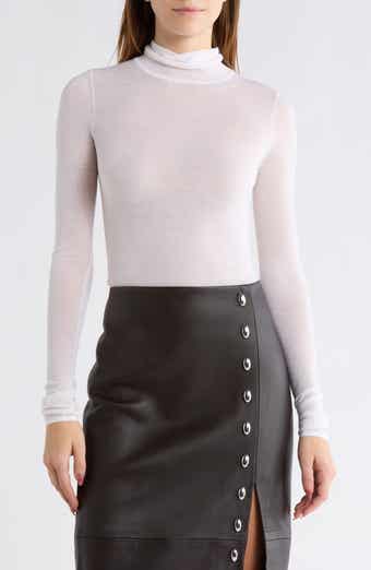 A.L.C. Hayes Long Sleeve Merino Wool Turtleneck Top