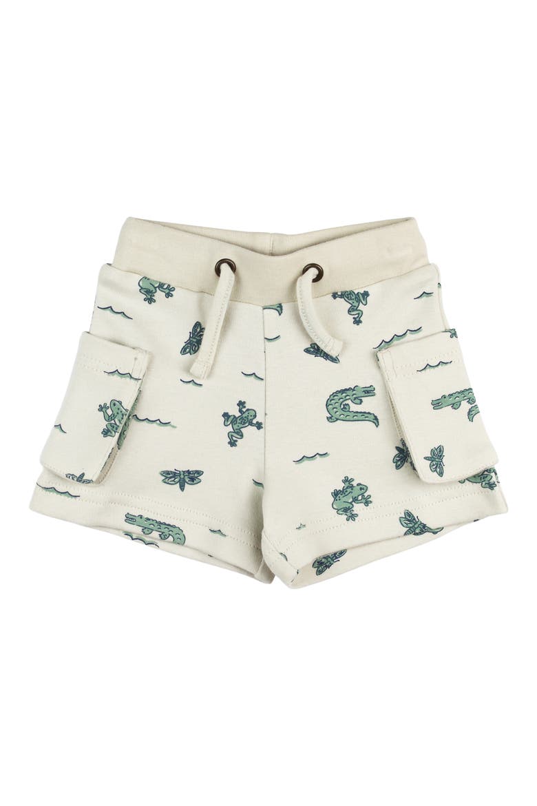 Organic Cotton Cargo Shorts, Main, color, ALLIGATOR