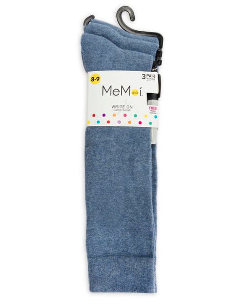 Write On Camp Kids Knee High Socks 3-Pack