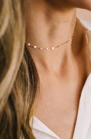 MADE BY MARY Lace Choker Necklace