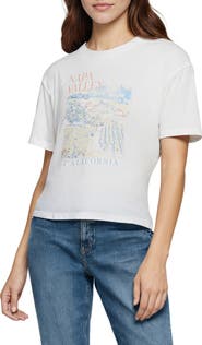 Wildfox Jamie Napa Valley Graphic T-Shirt