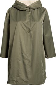 Eileen Fisher Hooded Reversible Coat