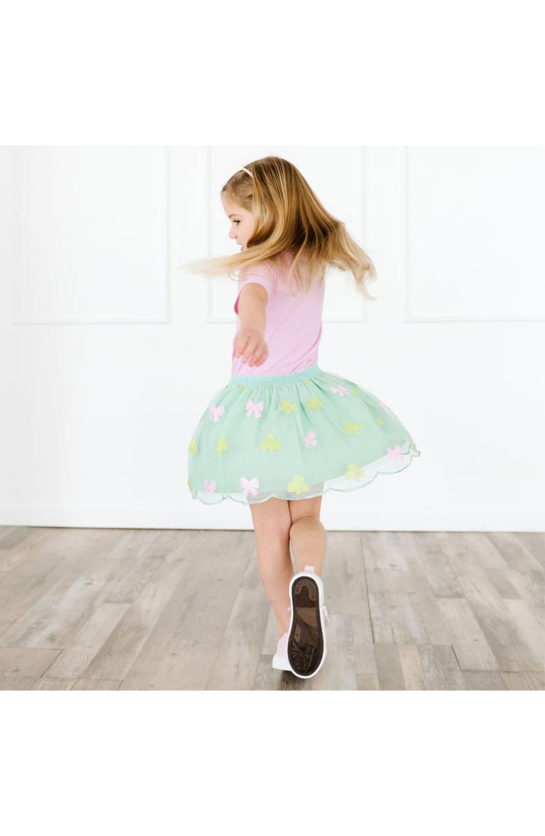 Sweet Wink Sweet Shamrock Sequin St. Patrick
s Day Tutu, Alternate, color, Mint Green