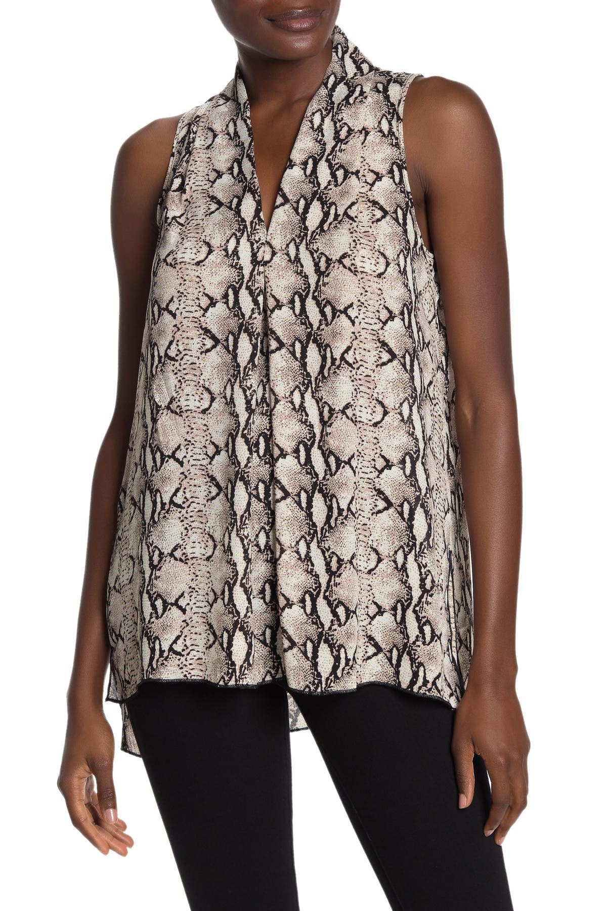 SPENSE Inverted Pleat Sleeveless Blouse (Women) | Nordstromrack