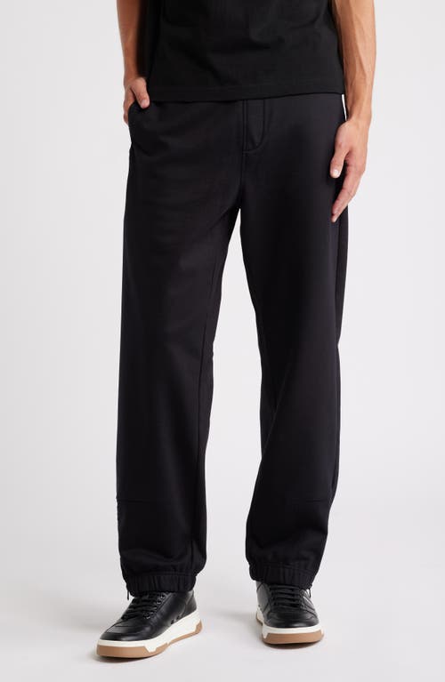 HUGO Detechtros Cotton Joggers in Black 