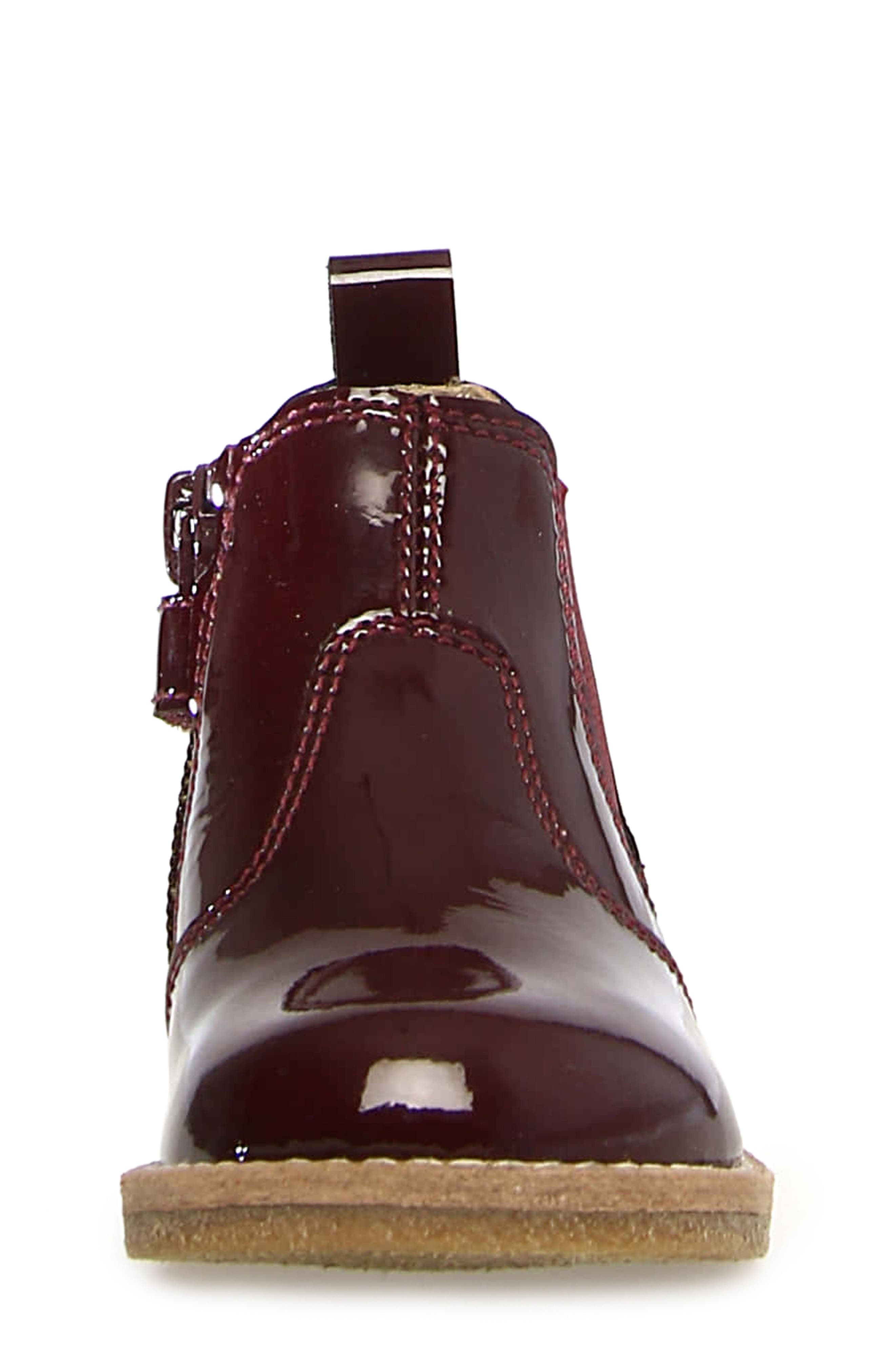 Kids' Arthur Chelsea Boot, Alternate, color, DARK RED