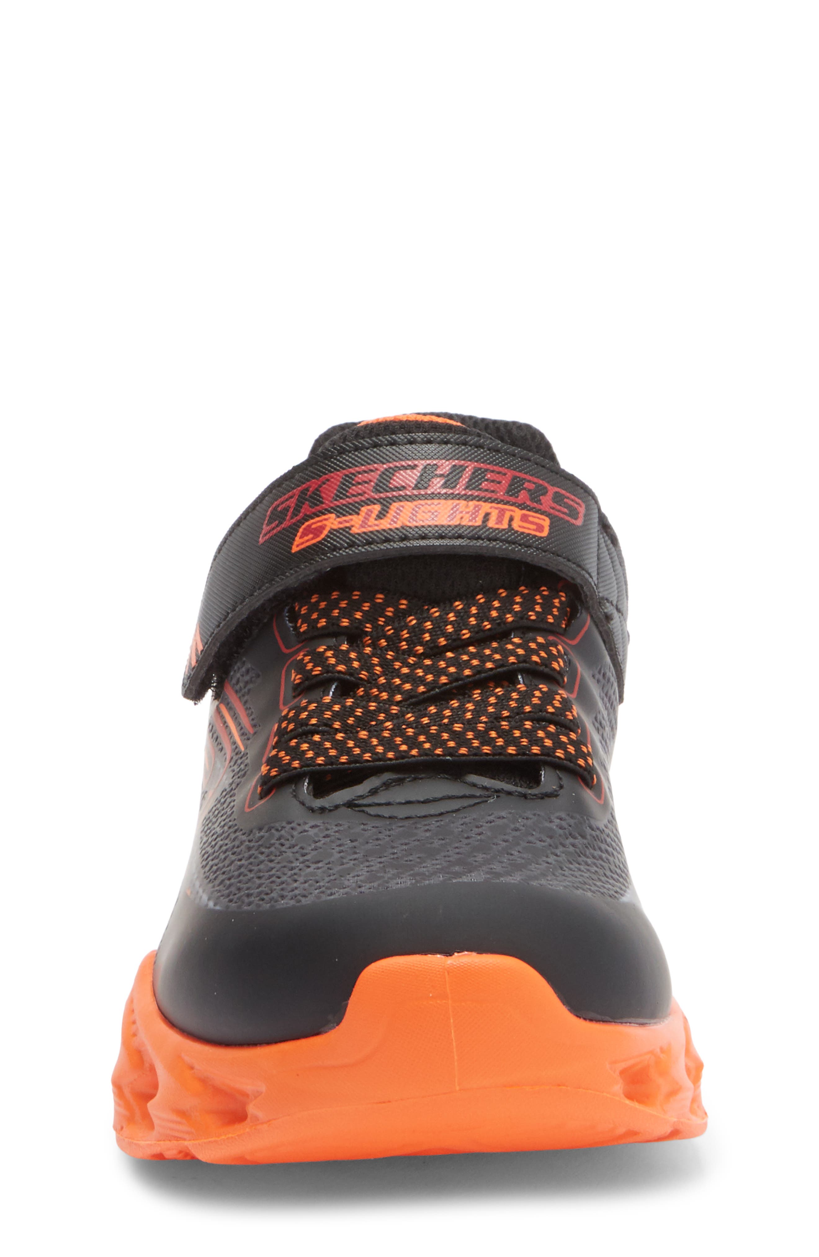 SKECHERS Kids' S-Lights Vortex 2.0 Sneaker, Alternate, color, Black/ Red