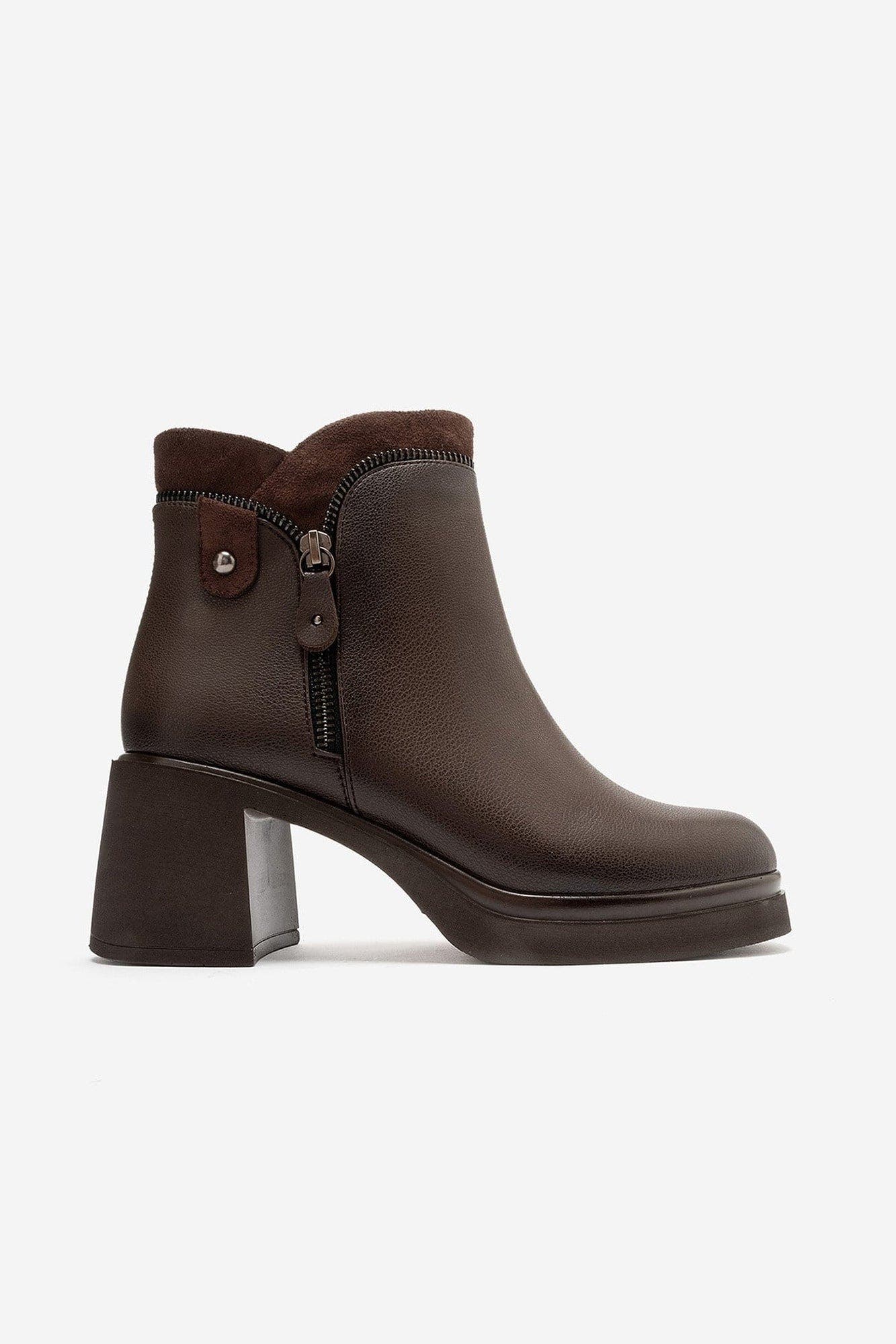 Prologue Shoes Raphael Zipper Block Heel Boot (Women) | Nordstrom