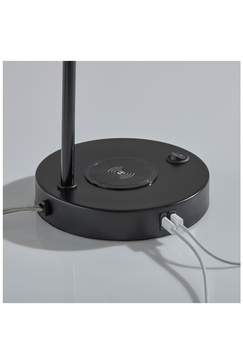 Emery Supercharger Desk Lamp, Alternate, color, BLACK