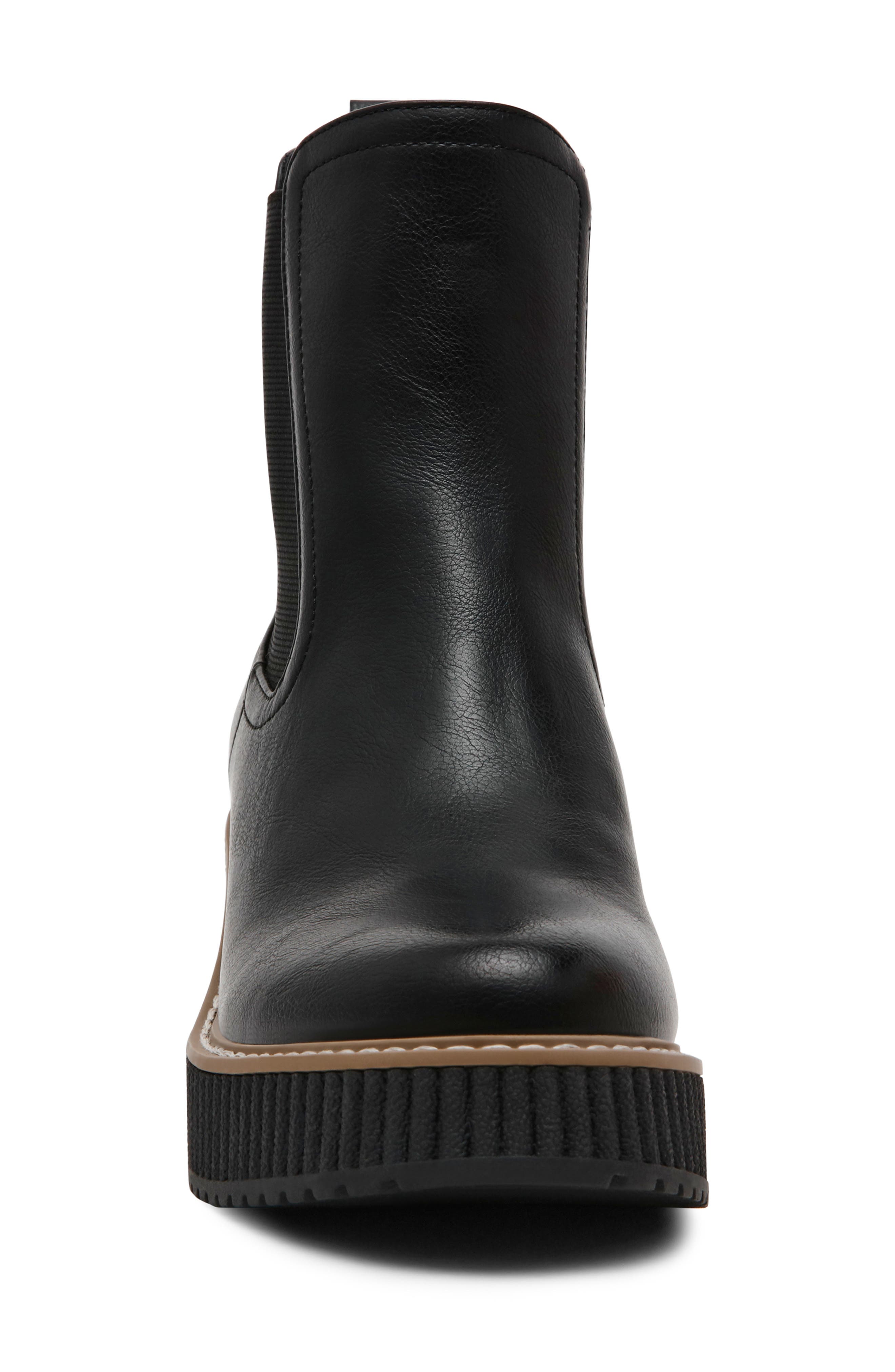 DV by Dolce Vita Darcel Platform Chelsea Boot, Alternate, color, Black