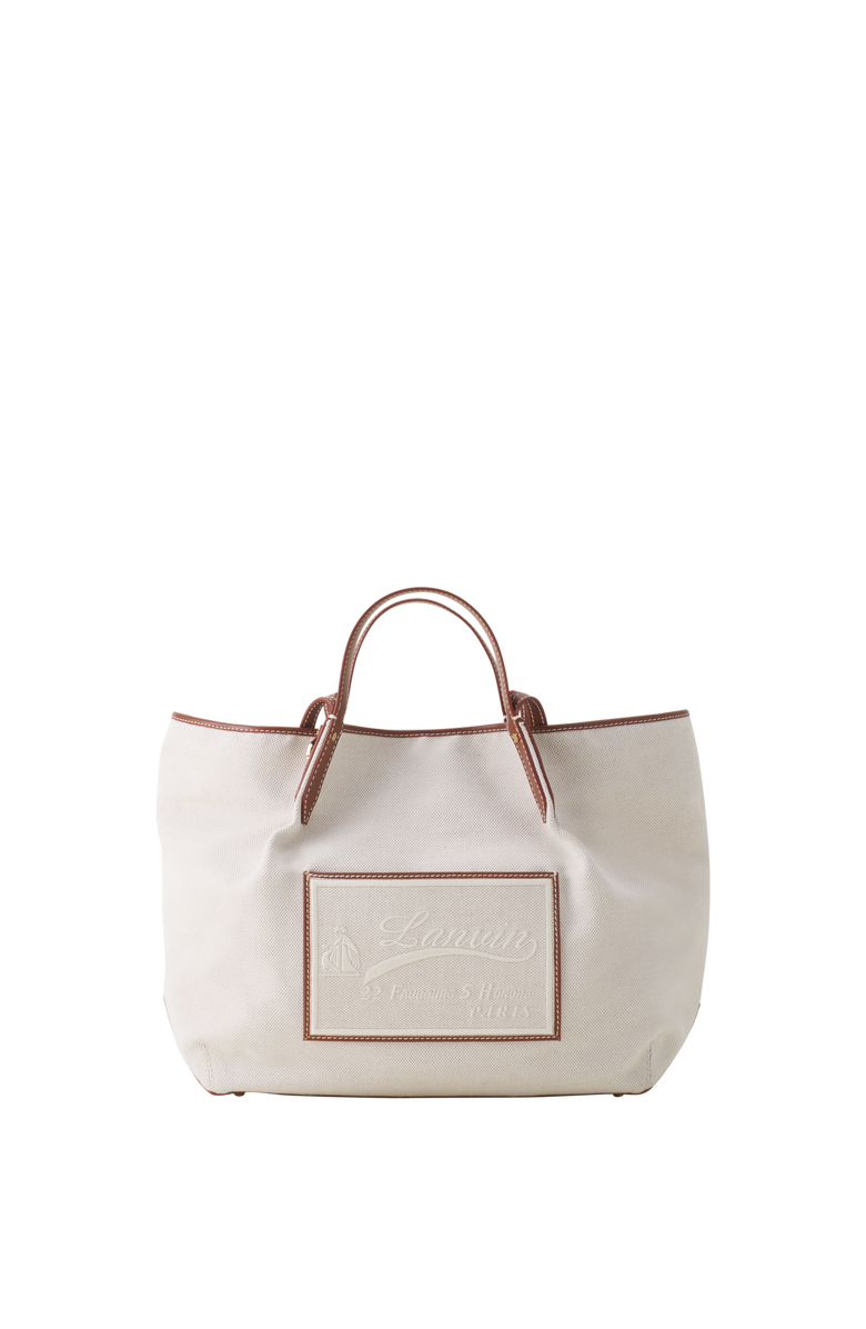 Lanvin Catch By Lanvin Canvas Tote Bag, Main, color, White