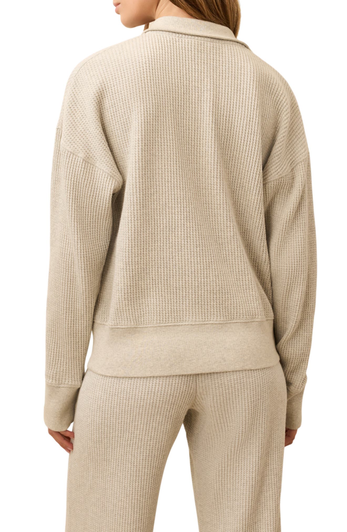 Surf Organic Cotton Waffle Henley - image 2