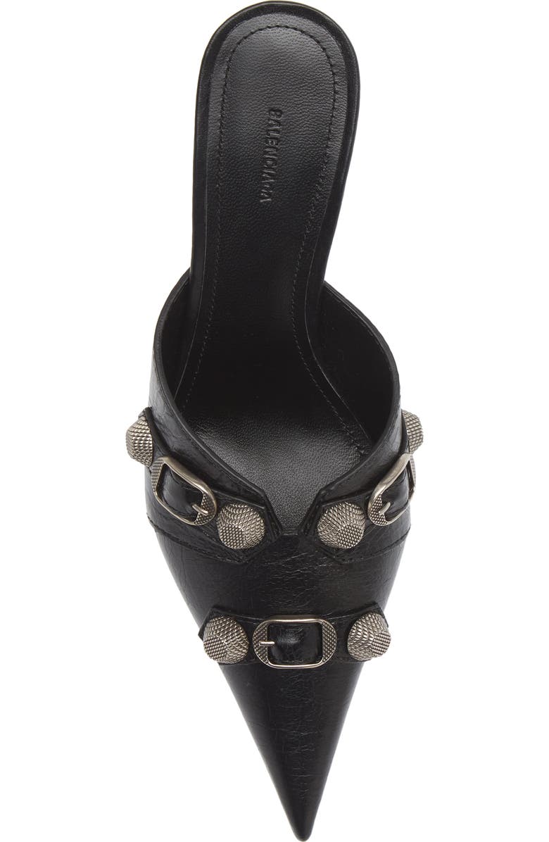 Balenciaga Cagole Pointed Toe Mule, Alternate, color,