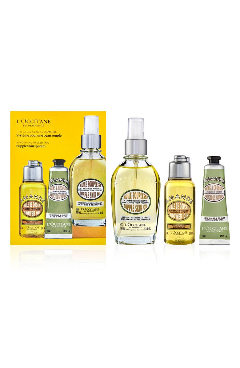 L'Occitane Almond Hero Set (Limited Edition) $77 Value, Main, color, 
