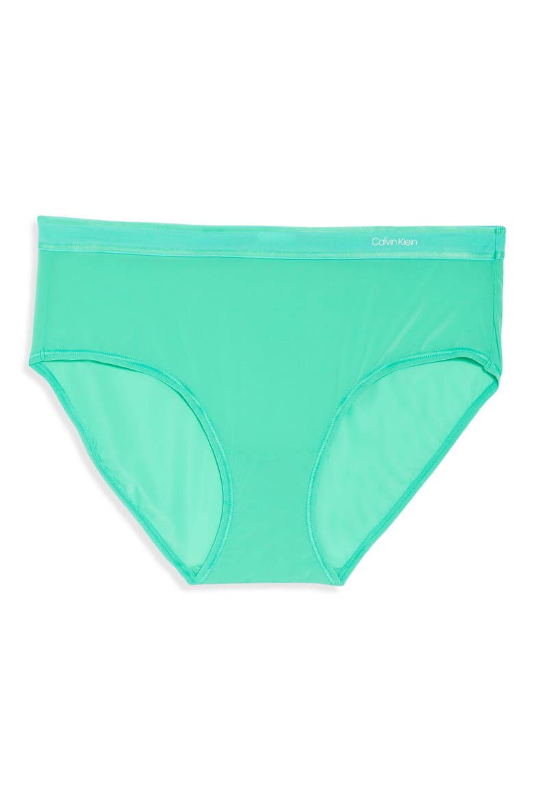 Second Skin Hipster Briefs, Alternate, color, STAR PRINT ZEN GREEN