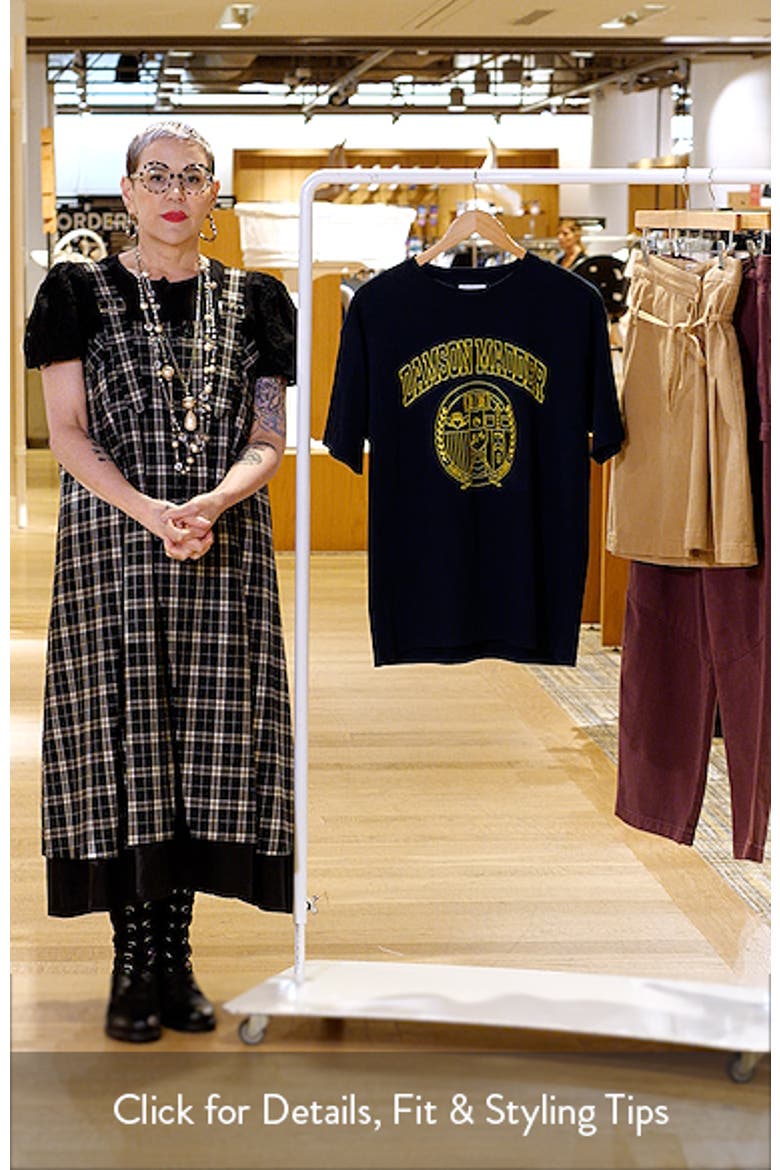 Collegiate Oversize Graphic T-Shirt video