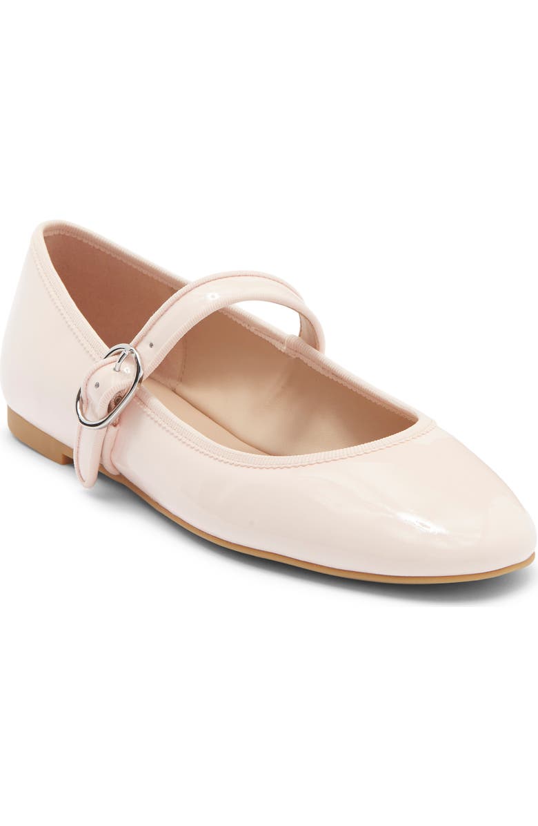 Stuart Weitzman Alice Mary Jane Flat, Main, color, Rosewater